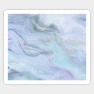 Violet skies opal Sticker